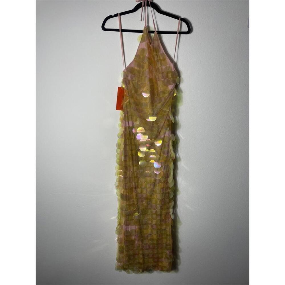 Simon Miller Junjo Dress embellished bodice LIMONECELLO SIZE 8 NWT $595 msrp - Picture 10 of 15